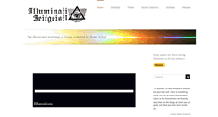 Desktop Screenshot of illuminati-zeitgeist.com